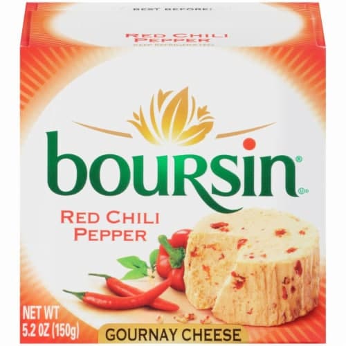 Boursin Gournay Cheese Red Chili Pepper
