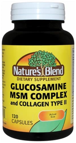 Nature'S Blend Glucosamine Msm Complex Capsules