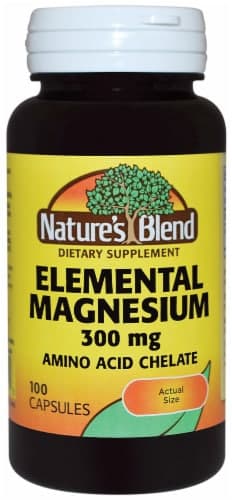 Nature'S Blend Elemental Magnesium Capsules