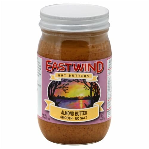 East Wind Almond Butter Smooth Salt Free