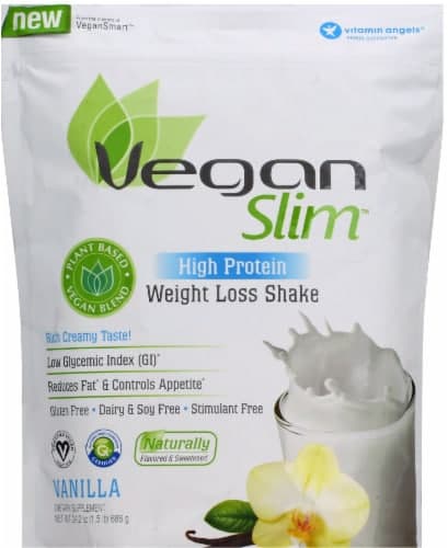 Vegan Slim Vanilla High Protein Weight Loss Shake Mix
