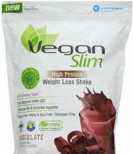Vegan Slim Chocolate High Protein Weight Loss Shake Mix