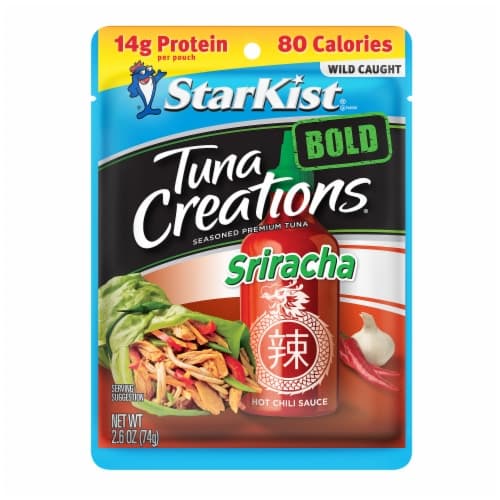 Starkist Tuna Creations Bold Tuna Chunk Light Sriracha