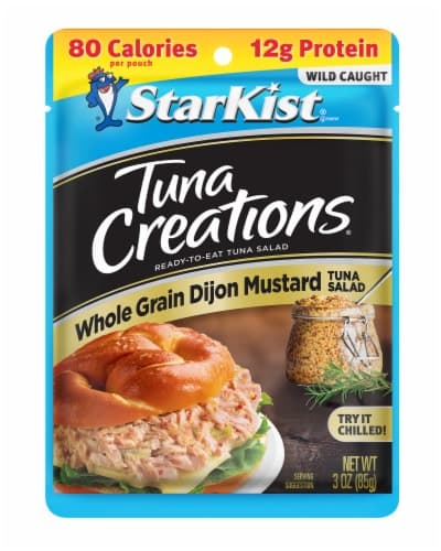 Starkist Tuna Creations Wild Caught Whole Grain Djion Mustard Tuna Salad Pouch
