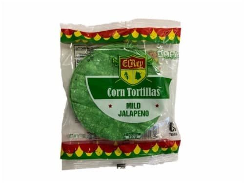 El Rey Mild Jalapeno Corn Tortillas