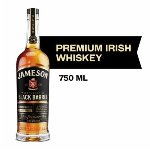 Jameson Black Barrel Select Reserve Single Distillery Blended Irish Whiskey