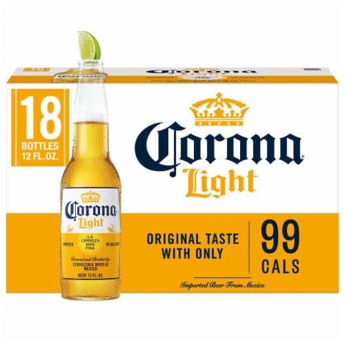 Corona Light Mexican Lager Beer Bottles 4.0% Abv
