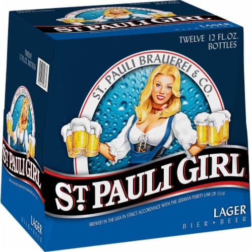 St. Pauli Girl Lager, Oz. Bottles