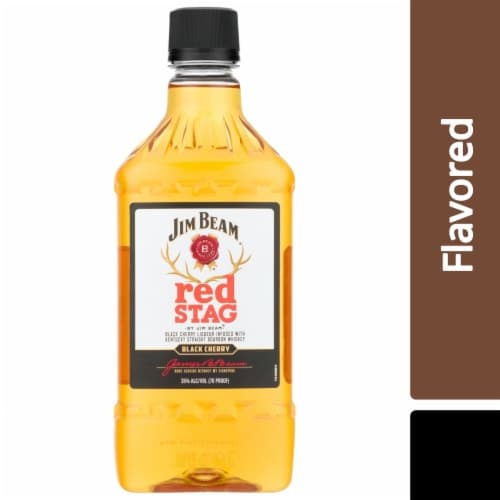Jim Beam Red Stag Black Cherry Bourbon Whiskey Traveler