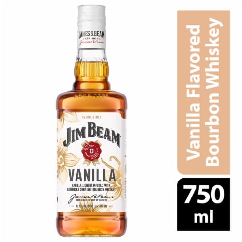 Jim Beam Vanilla Liqueur With Kentucky Straight Bourbon Whiskey