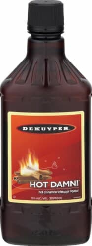 Dekuyper Hot Damn! Cinnamon Schnapps Liqueur
