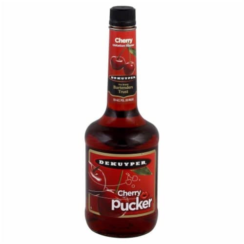 Dekuyper Pucker Schnapps, Sweet & Sour, Cherry