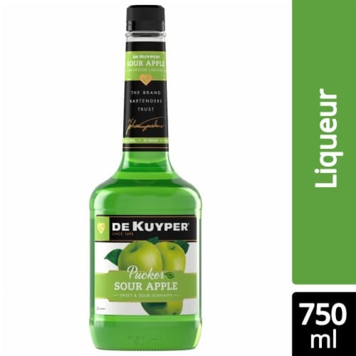 Dekuyper Pucker Sour Apple Schnapps Liqueur