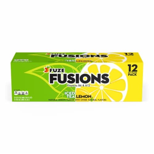 Fuze Iced Tea Lemon Fridge Pack Cans