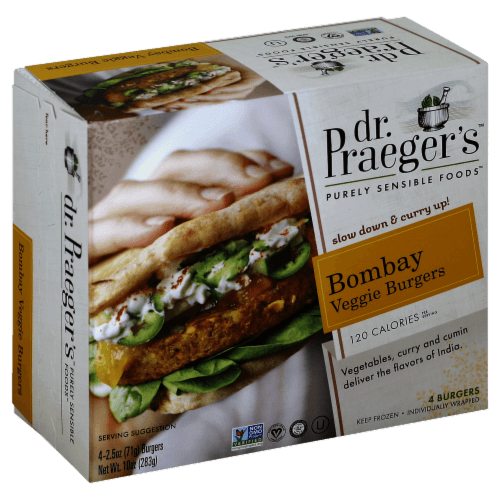 Dr. Praeger'S Purely Sensible Foods Bombay Veggie Burgers