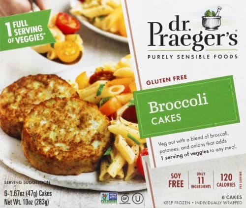 Dr. Praeger'S Gluten Free Broccoli Cakes