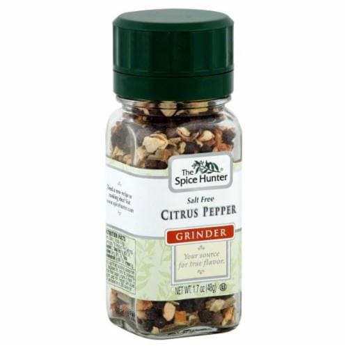 The Spice Hunter Salt Free Citrus Pepper Grinder
