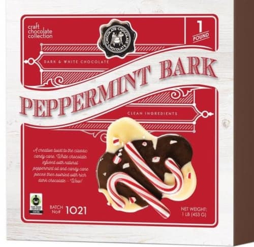Chocolate Chocolate Chocolate Peppermint Bark