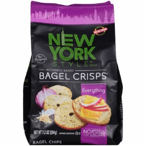 New York Style Bagel Chips, Everything