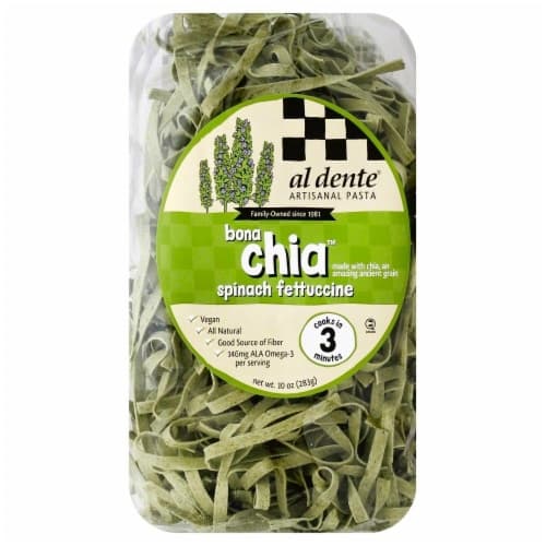 Al Dente Bona Chia Spinach Fettuccine