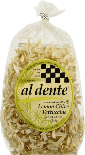 Al Dente Fettuccine Noodles, Lemon Chive