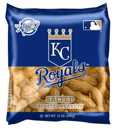 Hampton Farms Kansas City Royals Salted Roasted Peanuts