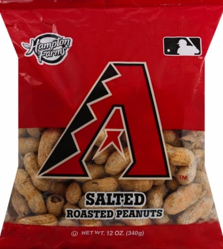 Hampton Farms Arizona Diamondbacks Salted Roasted Peanuts