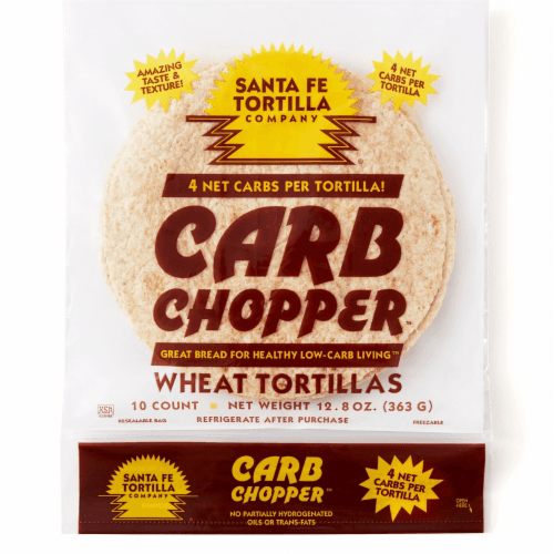 Santa Fe Carb Chopper Tortilla Wheat