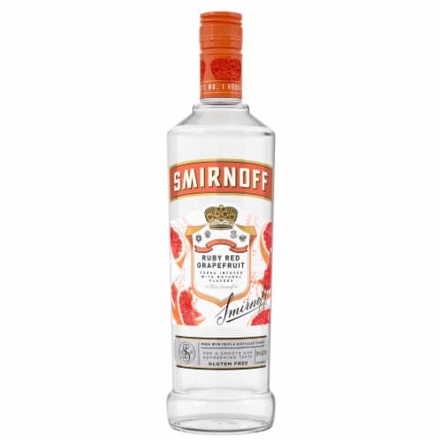 Smirnoff Ruby Red Grapefruit (Vodka Infused With Natural Flavors)