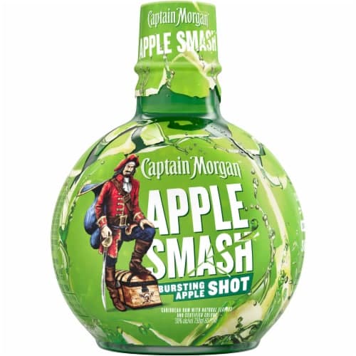 Captain Morgan Caribbean Rum, Apple Smash