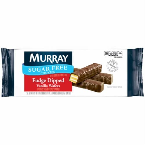 Murray Cookies, Sugar Free, Fudge Dipped Vanilla Wafers