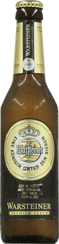 Warsteiner Beer, German, Premium Verum