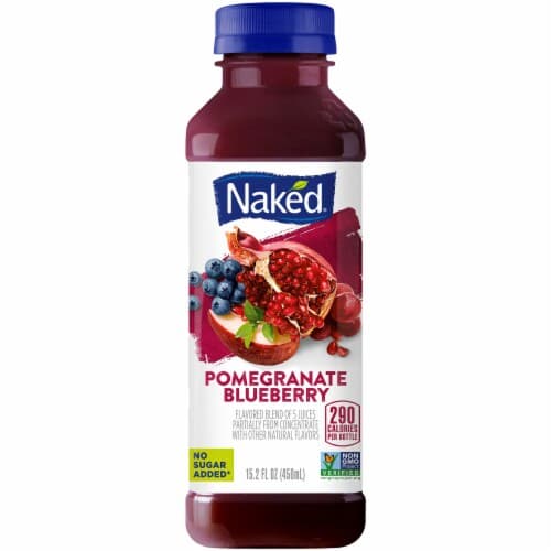 Naked Juice Blend Pomegranate Blueberry Flavored