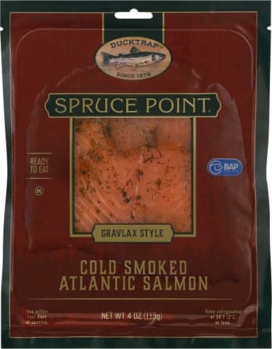 Ducktrap River Of Maine Scottish Style Spruce Point Smoked Atlantic Salmon