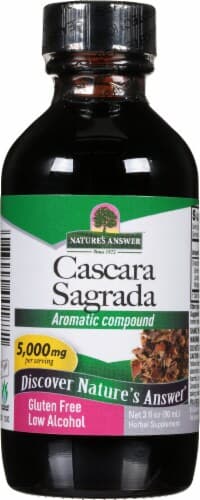 Nature'S Answer Low Alcohol Cascara Sagrada Extract Herbal Supplement