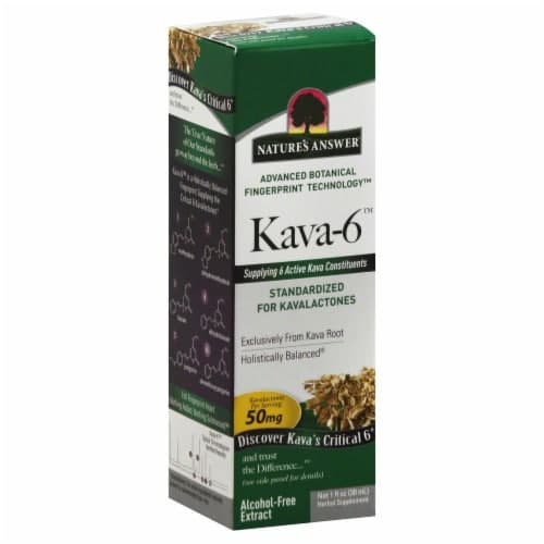 Nature'S Answer Kava-6 Herbal Supplement