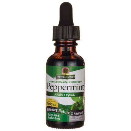 Nature'S Answer Peppermint Alcohol Free 1, Oz Liq