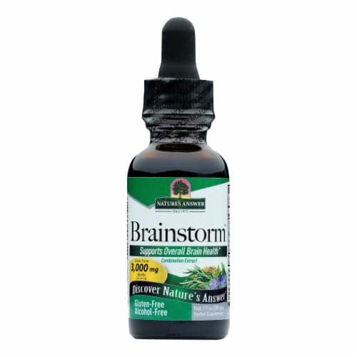Nature'S Answer Alcohol Free Brainstorm Herbal Extract