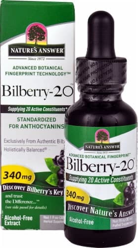 Nature'S Answer Bilberry-20 Liquid Extract