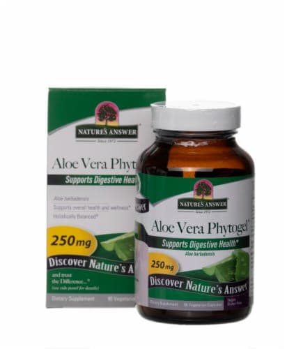 Nature'S Answer Aloe Vera Phytogel Vegetarian Capsules