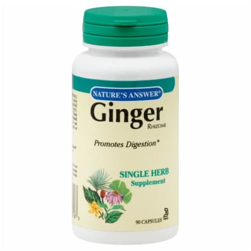 Nature'S Answer Ginger Rhizome Capsules