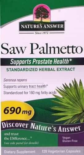Nature'S Answer Saw Palmetto Vegetarian Capsules