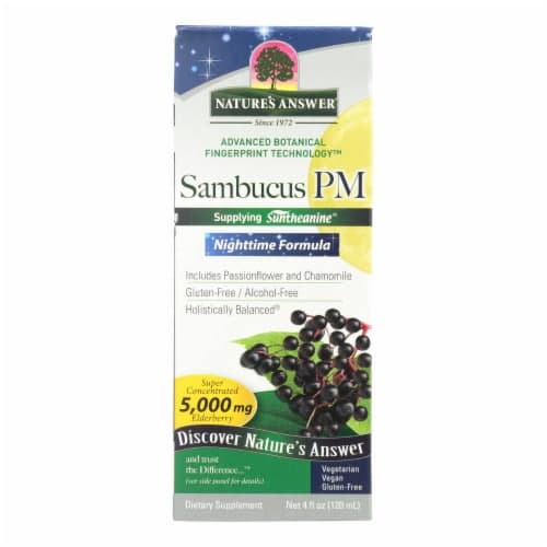 Nature'S Answer Sambucus Pm Nighttime Dietary Supplement