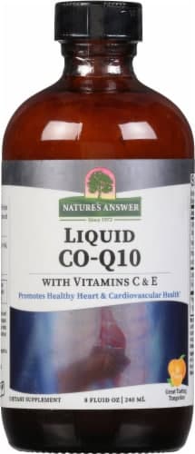 Nature'S Answer Liquid Co-Q10 With Vitamin E & C Dietary Supplement