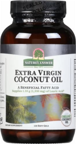 Nature'S Answer Extra Virgin Coconut Oil Softgels