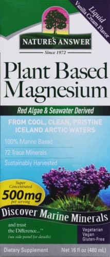 Nature'S Answer Plant Based Magnesium Dietary Supplement