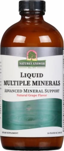 Nature'S Answer Liquid Multiple Minerals Grape