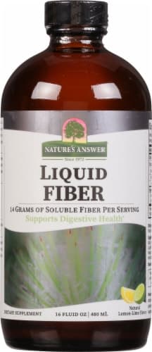 Nature'S Answer Lemon Lime Flavored Liquid Fiber Dietary Supplement