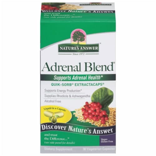 Nature'S Answer Adrenal Blend Vegetarian Capsules