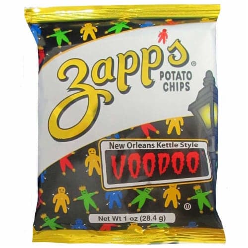 Zapps Voodoo New Orleans Kettle Style Potato Chips, - 60 Per Case